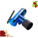 FOMIYES Hair Dryer Spiral Curl Rollers Rod Curls Hair Perm Rods Dryer Mouth Cover Curlers Roll Curly 21.5*16*6.3cm Blue - Buy Online on GoSupps.com
