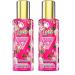 GUESS Love Passion Kiss Fragrance Mist 8.4 Fl Oz (Pack of 2)
