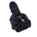 Lazy Makeup Toiletry Bag Travel Cosmetic Bag Large Capacity Drawstring Multifunctional Storage Black