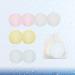 Milisten 8Pcs Reusable Bamboo Makeup Remover Pads - Eco-Friendly Cotton Rounds for Face & Nail Polish - Washable Facial Towels - Buy Online on GoSupps.com