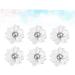 Alipis 3pcs 1 20pcs Satin Headband Ornament Headband Headbands Cloth Bloom Accessories Clothing Receptacle Whitex3pcs Size 1x3pcs - Buy Online on GoSupps.com