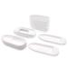 AMAZDIP 2-in-1 Dip Powder Recycling System & French Tip Smile Line Mold Tray - Nail Art Glitter Holder Saver in White - Buy Online on GoSupps.com