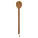 qazaa Updated Modern Version Toilet Bowl Brush Natural Coconut Fiber Brush and Beechwood Handle for Bathroom Toilet - Sturdy Deep Cleaning Toilet Cleaning Brush with Hanging Hook