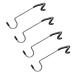 BESPORTBLE 4pcs Tent Light Hook Camping Hook Hanger S Shape Lamp Hanger Versatile Light Pole Hooks for Outdoor Yard Tent Travel