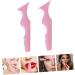 Housoutil 2pcs Silicone Beauty Ruler Silicone Molds Eyebrow Template Angled Eyebrow Stencils Eyebrow Trimming 15X4.15CM Pink-1 - Buy Online on GoSupps.com