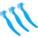 Buy Healvian 6-Stk Children's Prosthesis Care Toothbrush Kit - Double-Sided Cleaning Tool for False Teeth & Dentures - Buy Online on GoSupps.com