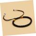 CALLARON 24 pcs Fashion Friendship Women's Wave Bracelet Bead Lucky Bangles Bracelets for Women Bracelet line red Bracelet Hand Strap Accessories Year of Birth Lucky Bracelet 12cm Black - Buy Online on GoSupps.com