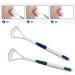 Qingshangmmm Tongue Cleaner Scraper - 2 Pack for Fresh Breath & Oral Health | Removes Bacteria - 18cm for Adults & Children - Buy Online on GoSupps.com