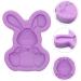 Alipis 2pcs Easter Stencils Silicone Molds Animal Cake Bunny Molds Non- Baking Mold 3D Hand Model Candle - Buy Online on GoSupps.com