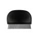 Lice comb metal nit comb for cats dogs children and adults lice comb black
