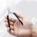 Baluue 1pc Leather Nail Trimmer Manicure Tools Cuticle Shaver Nail Dead Skin Scissor Major Suite - Buy Online on GoSupps.com