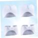 Happyyami 6 Pairs White Out Gloves & Toe Separators for Foot Health & Pain Relief - Medium Size - Buy Online on GoSupps.com