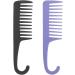 Solid Wide Tooth Hair Comb Women Hairdressing Styling Tool Detangling Professional Salon Tool Anti-static Comb (Color : Purple Size : 1 size) 1 size Purple - Buy Online on GoSupps.com