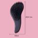 Verdant Touch Disorder Brush - Unmarried Hair Brush & Galvanized Comb | Anti-Static Portable Massage Comb for Men & Women - Buy Online on GoSupps.com