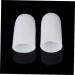 Gel Toe and Thumb Protector Pair for Shoes - White Foot Care Sleeve for Blisters and Comfort - Buy Online on GoSupps.com