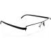 MMOWW 3 Series Pack Reading Glasses for Men & Women - Ultra-Bright TR90 Half-Rim Metal Eyewear with Case (Black 1.0X) - International Shipping Available - Buy Online on GoSupps.com