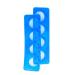 KADS Silicone Toe Spreader 1 Pair Silicone Toe Separators Durable Nail Art Manicure Pedicure Tools (Blue)
