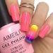AIMEILI Neon Peachy Pink Gel Nail Polish - Hot Pink 10ml - Buy Online on GoSupps.com