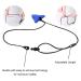 3-Piece Shark Tooth Chewing Necklace Set for Kids | Organic Silicone Autism Sensory Bite Ring Toys (Black White Blue) - Buy Online on GoSupps.com