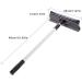 SENZZ Glass Cleaner Professional Glass Cleaner Glass Cleaner with Long Handle Mirrors with Telescopic Rod 2 in 1 Glass Cleaner and Sponge for Glass Cleaning High Windows - Buy Online on GoSupps.com
