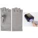 Nail Dryer Anti UV Protection Gloves Led Lamp Radiation UV Shield Fingerless Gloves Nail Art Dryer Tools for Salon Home 1 Pair Black nail art gloves - Buy Online on GoSupps.com