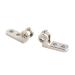 10 pieces of glasses with a width of 3 mm suitable for plastic frames for travelers repair of glasses hinges universal glasses hinges