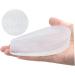 FRCOLOR Silicone Insoles for Plantar Fasciitis - Comfortable Heel Cushions & Half Inserts for High Heels - White 10x6x1cm - Buy Online on GoSupps.com