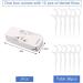 Portable Travel Tooth Flap - DOEE PICK Cooling Dental Floss Organizer with 36 Picks | Compact Floss Storage Box for Trips - Buy Online on GoSupps.com