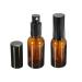 Hacoly 2 Series/Set 100ml Mini Glass bottle Spray bottles Cosmetics Submission of bottles essential oils dropper Bottle fragrance glass phiole bottle empty bottle black caps - brown