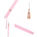 minkissy Pedicure Tools Nail Art Drawing Pen Pinceles Para Acrilico U as Para U as Acrilicas Manicure Tools Professional Nail Liner Brush Nail Liner Pen Nail Tech Must Haves Paint Pen 17.9x1cm Pink 2 - Buy Online on GoSupps.com