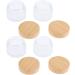 B Blesiya 4 Pieces 50g Empty Glass Cream Jars - Ointment & Cosmetic Containers with Screw Lid for International Shipping - Buy Online on GoSupps.com