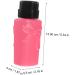 Housoutil 2 Pieces Nail Remover Bottle Travel Shampoo Makeup Remover Organizer Facial Tonic Lotion Liquid Clean Water Pink Plastic - Buy Online on GoSupps.com