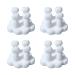 Plumdrop 4 pieces of self -adhesive wall hooks perfect for the organization of towel keys and razors in your bathing room kitchen or your bedroom