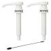 Set of 2 Syrup Pumps for Monin 0.7 L Syrup - Dosing Pump for 5 ml + 1 Free ZZ-Clan Cleaning Brush Compatible with Pump Riser Tube
