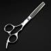 Hair Cutting Scissors Shears 6.0 Japan Steel Double Side Teeth Scissors Cut Barber Accessories Haircut Thinning Shear Hairdressing Tool Scissors Thinning only