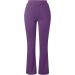 XUETON Women's Stretchy Bootcut Dress Pants with Pockets - Business Casual Work Slacks in Purple, Small - Buy Online on GoSupps.com