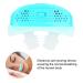 Electric Micro CPAP Nasal Dilators - Anti Snoring Solution with Double Eddy Current Fan Designs | Nose Vent Clip Air Purifier Snoring Aid in Blue - Buy Online on GoSupps.com