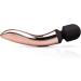 Rosy Gold Curve Massager - 10 Powerful Modes for Relaxation - Curved Design | Shop Internationally - Buy Online on GoSupps.com