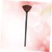 Highlighter Brush - Fan Shaped Makeup Brush with Wooden Handle for Liquid Blush Foundation and Face Powder - Perfect for Flawless Blending - Buy Online on GoSupps.com