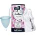Evelina Menstrual Cup Large & Plus by Belladot - Eco-Friendly Comfortable & Reusable for All Day Protection Shop Internationally - Buy Online on GoSupps.com