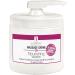 MASTER HEALTH PRODUCT Spamaster Unscented Massage Cream 1 Gallon Smooth Effortless Deep Tissue Massage 16 Oz (White)