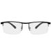 Yimi progressive multifocus reading glasses women men anti-blue light vision retro reading aid anti-fatigue glasses black 1.5 x