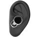 Ear Plugs Noise Cancelling Silicone Ear Plugs for Sleep, with Compact Mirrors Case Earplugs Sound Blocking Sleeping Reusable Noise Reduction Earplugs for Snoring,Sleeping,Work and Concerts(White)