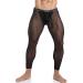 MIZOK Men's Mesh Yoga Pants Compression Tights Medium Black - Buy Online on GoSupps.com