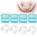 Mouth guard for teeth grinding 4 pieces mouth guard for bruxism snoring no color additive individual fit