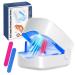 LOZLTX Upgrade Nail Fungus Laser Device Industry No.1 Laser Treatment - SGS Certified 21-day Fast-acting Anti Fungal Nail Treatment for Toenail Fungus Treatment 905nm Infrared Light 470nm Blue 02-WHITE