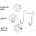 GLEAVI 3pcs Cabinet Hooks Key Hanger Hat Hooks Multi Hanger Hooks for Home Cupboard Wall Hanging - Buy Online on GoSupps.com