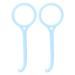 Aligner Remover Professional Aligner Remover Braces Retainer Remover Tool Oral Care Tool 2 Pack (Blue)