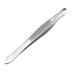 Tweezers Stainless Steel Eyebrows Tweezers Hair Removal Clip Precision Tweezers Set Silver