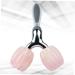 Minkissy Roller Rolling Massager - Handcrafted Crystal Face Massage Tool for Skin Care & Facial Treatment - Best Skincare Tool for Glowing Skin - Buy Online on GoSupps.com